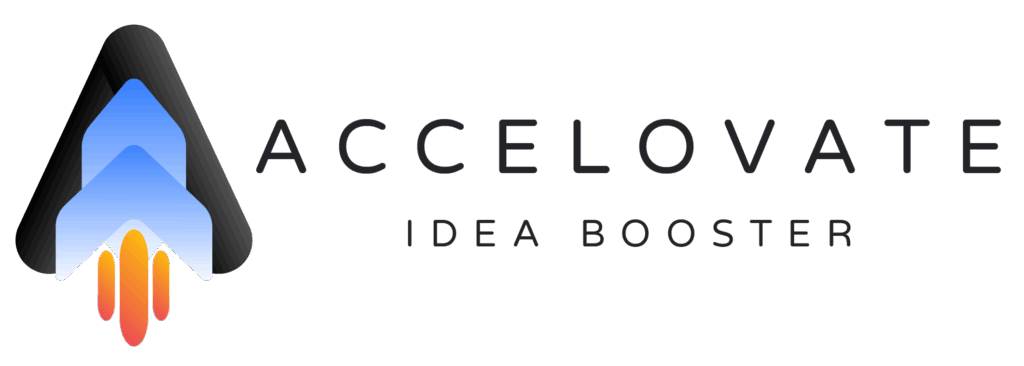 Accelovate Logo – Marketing- und IT-Partner von Bieber und Fleck